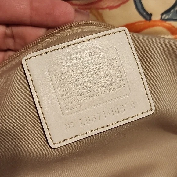 Multicolor Coach Scribble Tote - Picture 9 of 10